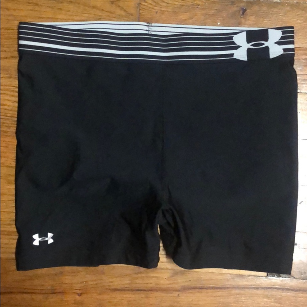 Under Armour black athletic shorts, size medium